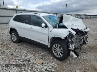 2019 Jeep Cherokee Latitude with VIN 1C4PJMCB4KD367480, listed as a Copart auction lot 49639655 with 54,508 mi miles and Salvage title. Bid and sale history available at DreamBid. Image 4.