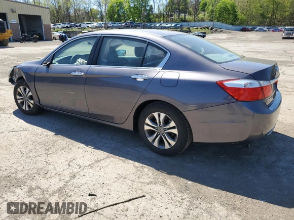 2015 Honda Accord LX with VIN 1HGCR2F34FA114135, listed as a Copart auction lot 54684005 with 110,577 mi miles and Salvage Title. Bid and sale history available at carsss.com. Image 2.