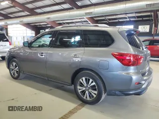 2017 Nissan Pathfinder Platinum with VIN 5N1DR2MM5HC667376, listed as a Copart auction lot 53351515 with 136,530 mi miles and Clean title. Bid and sale history available at DreamBid. Image 2.