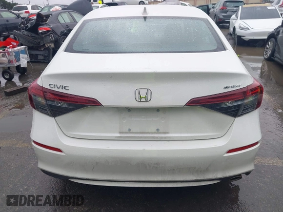2025 Honda Civic Sport with VIN 2HGFE2F50SH516112, listed as a IAAI auction lot 41578183 with 8,138 mi miles and . Bid and sale history available at DreamBid. Image 16.