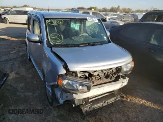 2009 Nissan Cube 1.8 SL with VIN JN8AZ28R79T115591, listed as a Copart auction lot 63296132 with 98,856 mi miles and Salvage Title. Bid and sale history available at carsss.com. Image 1.