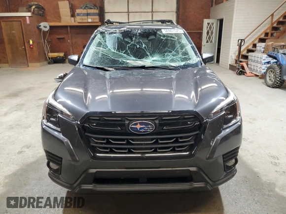 2023 Subaru Forester Premium with VIN JF2SKADC8PH452594, listed as a Copart auction lot 56901525 with 34,424 mi miles and Salvage title. Bid and sale history available at DreamBid. Image 5.