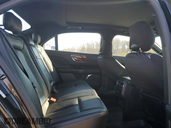 2019 Lincoln Continental Select with VIN 1LN6L9TK0K5601896, listed as a Copart auction lot 50709405 with 48,302 mi miles and Salvage Title. Bid and sale history available at carsss.com. Image 10.