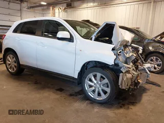 2014 Mitsubishi Outlander Sport ES with VIN 4A4AR3AU5EE028764, listed as a IAAI auction lot 41802229 with 109,250 mi miles. Bid and sale history available at carsss.com. Image 1.