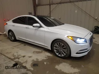 2017 Genesis G80 3.8L with VIN KMHGN4JE8HU203249, listed as a Copart auction lot 51466455 with 72,790 mi miles and Clean Title. Bid and sale history available at DreamBid. Image 4.
