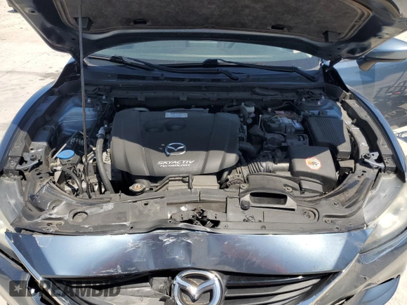2016 Mazda 6 i Sport with VIN JM1GJ1U55G1422728, listed as a Copart auction lot 53511425 with 95,444 mi miles and Salvage Title. Bid and sale history available at DreamBid. Image 11.