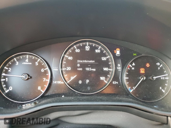 2023 Mazda CX-50 S Premium Plus with VIN 7MMVABEM3PN102285, listed as a Copart auction lot 77684064 with 14,190 mi miles and Salvage Title. Bid and sale history available at DreamBid. Image 9.