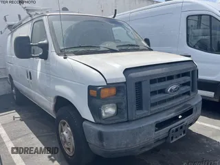 2013 Ford Econoline Cargo Commercial with VIN 1FTNE1EW6DDA61832, listed as a IAAI auction lot 42615381 with 111,015 mi miles and . Bid and sale history available at DreamBid. Image 8.