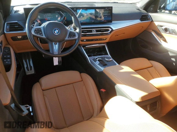 2023 BMW 3 Series 330e with VIN 3MW39FF07P8D26890, listed as a Copart auction lot 45203065 with 21,679 mi miles and Salvage Title. Bid and sale history available at carsss.com. Image 8.