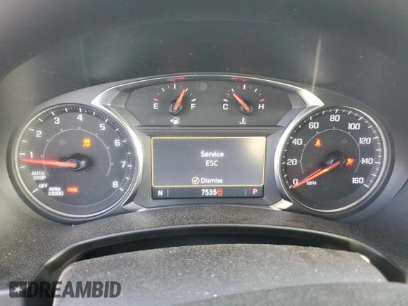 2024 GMC Terrain SLT z VIN 3GKALVEG9RL382709, wystawiony jako Copart lot #52175395 z przebiegiem 7 535 mil mil oraz Szkoda całkowita • Salvage title. Historia ofert i sprzedaży dostępna na DreamBid. Obrazek 9.