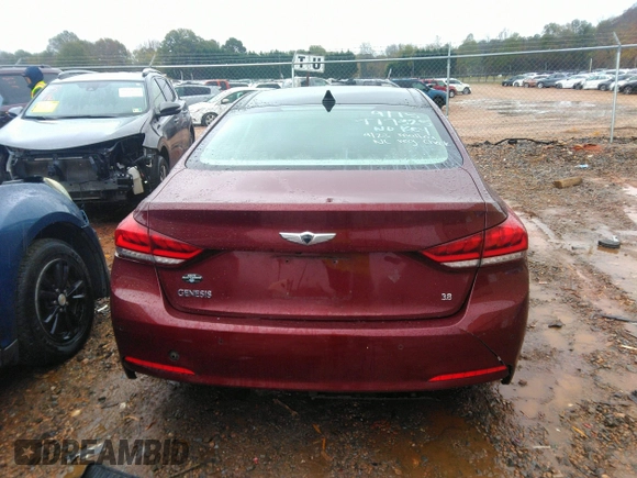 2016 Hyundai Genesis 3.8L z VIN KMHGN4JE7GU106946, wystawiony jako IAAI lot #40809364 z przebiegiem 91 788 mil mil oraz . Historia ofert i sprzedaży dostępna na DreamBid. Obrazek 15.