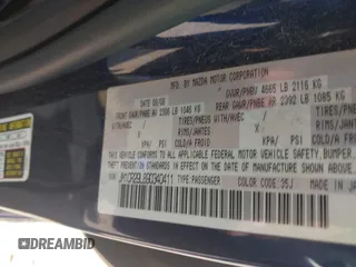2009 Mazda 5 Touring with VIN JM1CR29L890340411, listed as a IAAI auction lot 42270019 with 150,892 mi miles and . Bid and sale history available at DreamBid. Image 9.