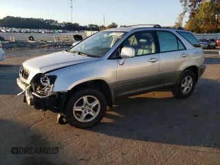 2002 Lexus RX 300 with VIN JTJGF10U420148495, listed as a Copart auction lot 77759494 with 0 mi miles and Salvage Title. Bid and sale history available at carsss.com. Image 1.