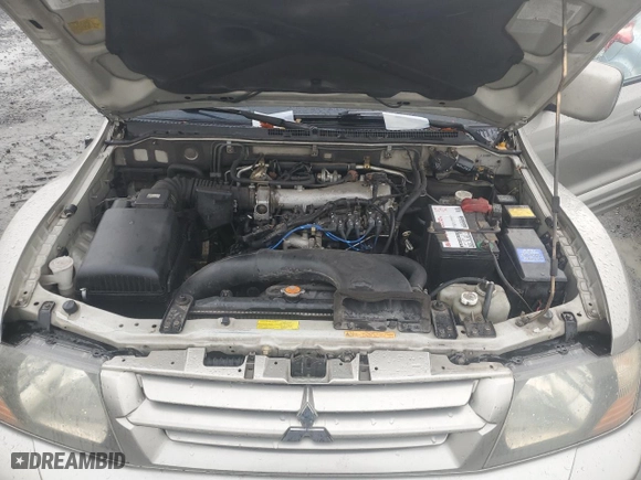 2002 Mitsubishi Montero LTD with VIN JA4MW51R12J036815, listed as a Copart auction lot 80536184 with 180401 miles and Salvage Title. Bid and sale history available at carsss.com. Image 12.