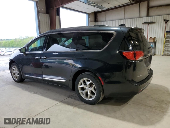 2017 Chrysler Pacifica Touring L with VIN 2C4RC1BG7HR608310, listed as a Copart auction lot 55654555 with 96,763 mi miles and Salvage Title. Bid and sale history available at DreamBid. Image 2.