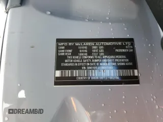 2025 McLaren Artura z VIN SBM16BEA4SW002969, wystawiony jako Copart lot #48354735 z przebiegiem 882 mil mil oraz Szkody całkowita. Historia ofert i sprzedaży dostępna na DreamBid. Obrazek 13.