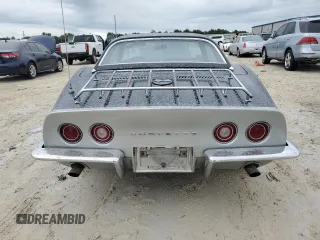 1969 Chevrolet Corvette z VIN 1946795712213, wystawiony jako Copart lot #74741564 z przebiegiem 92 858 mil mil oraz Szkoda całkowita • Salvage title. Historia ofert i sprzedaży dostępna na DreamBid. Obrazek 6.