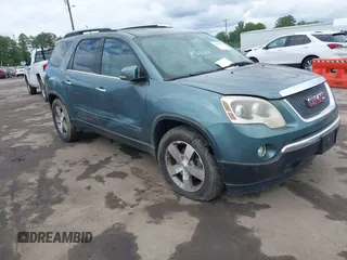 2009 GMC Acadia SLT1 z VIN 1GKER23D09J158498, wystawiony jako IAAI lot #42243877 z przebiegiem Nie podano mil oraz . Historia ofert i sprzedaży dostępna na DreamBid. Obrazek 1.
