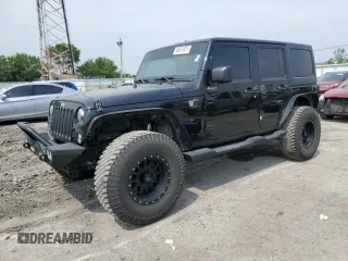 2016 Jeep Wrangler Unlimited Sport z VIN 1C4BJWDG7GL180991, wystawiony jako Copart lot #60631825 z przebiegiem 161 742 mil mil oraz Czysty tytuł • Clean title. Historia ofert i sprzedaży dostępna na DreamBid. Obrazek 1.