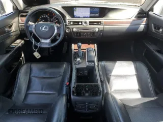 2013 Lexus GS 350 with VIN JTHCE1BL6D5019588, listed as a Copart auction lot 63607685 with 126,608 mi miles and Salvage title. Bid and sale history available at DreamBid. Image 8.