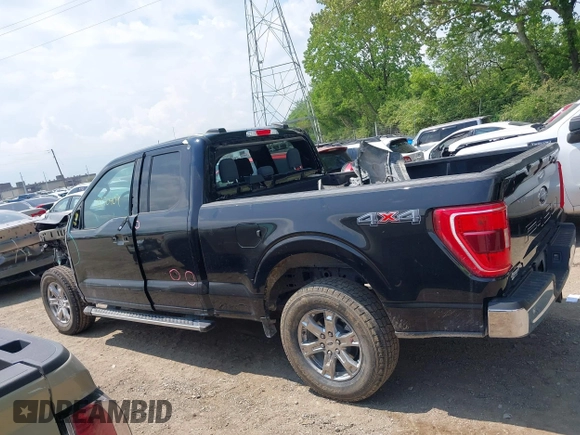 2021 Ford F-150 XL with VIN 1FTFX1E56MFA89186, listed as a IAAI auction lot 42220409 with 95,650 mi miles and . Bid and sale history available at DreamBid. Image 15.