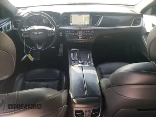 2018 Genesis G80 Sport with VIN KMHGN4JB8JU271630, listed as a Copart auction lot 79545304 with 116,432 mi miles and Salvage Title. Bid and sale history available at DreamBid. Image 8.