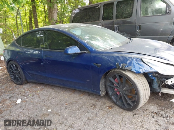 2018 Tesla Model 3 Long Range Battery with VIN 5YJ3E1EA2JF040914, listed as a IAAI auction lot 42120091 with 138,130 mi miles and . Bid and sale history available at DreamBid. Image 12.