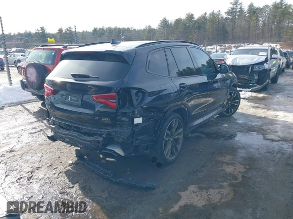 2019 BMW X3 M40i with VIN 5UXTS3C53K0Z08511, listed as a IAAI auction lot 41633123 with 71,248 mi miles and . Bid and sale history available at DreamBid. Image 4.