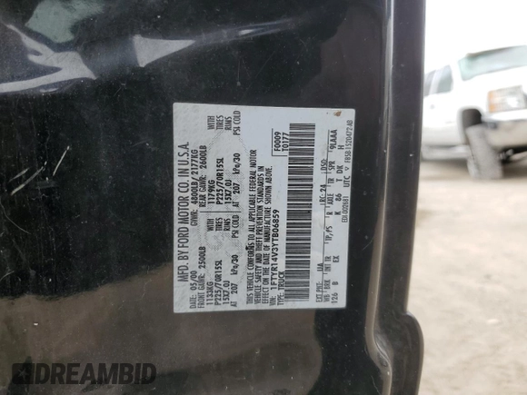 2000 Ford Ranger XL with VIN 1FTYR14V3YTB06859, listed as a Copart auction lot 44855275 with 240,372 mi miles and Clean Title. Bid and sale history available at DreamBid. Image 12.