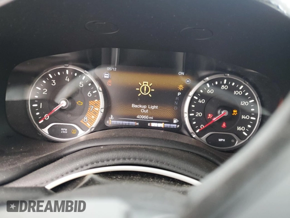 2021 Jeep Renegade Latitude with VIN ZACNJCBB6MPM51174, listed as a Copart auction lot 57121005 with 40,966 mi miles and Salvage title. Bid and sale history available at DreamBid. Image 9.