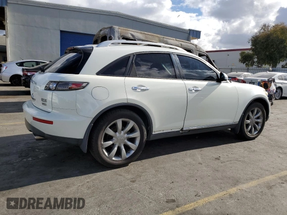 2006 Infiniti FX35 with VIN JNRAS08W86X205122, listed as a Copart auction lot 78112114 with 240,862 mi miles and Clean Title. Bid and sale history available at carsss.com. Image 3.