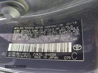 2014 Toyota Prius with VIN JTDKN3DPXE3054379, listed as a IAAI auction lot 42080665 with Not provided miles and . Bid and sale history available at DreamBid. Image 9.