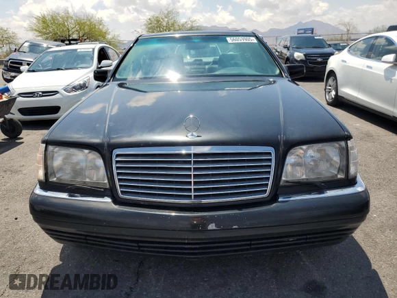 1995 Mercedes-Benz S with VIN WDBGA51E9SA239416, listed as a Copart auction lot 56059905 with 186,286 mi miles and Clean Title. Bid and sale history available at DreamBid. Image 5.
