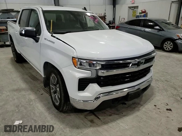 2022 Chevrolet Silverado 1500 LT with VIN 1GCPDDEK8NZ518672, listed as a Copart auction lot 83454114 with 40,850 mi miles and Salvage Title. Bid and sale history available at DreamBid. Image 10.