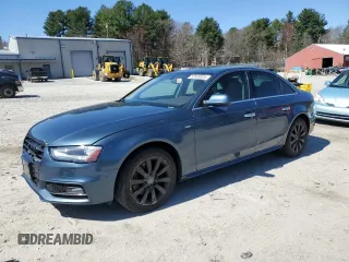 2015 Audi A4 Premium with VIN WAUBFAFL6FN010474, listed as a Copart auction lot 52639935 with 104,362 mi miles and Clean Title. Bid and sale history available at carsss.com. Image 1.