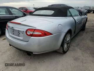 2010 Jaguar XK with VIN SAJWA4GB7ALB35518, listed as a Copart auction lot 74672434 with 0 mi miles and Salvage Title. Bid and sale history available at carsss.com. Image 3.