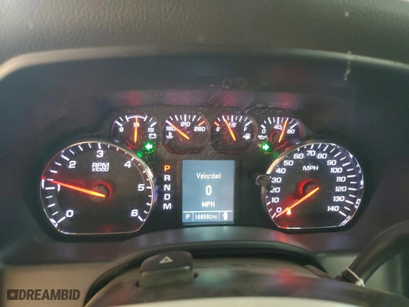2015 Chevrolet Silverado 1500 LS with VIN 1GCRCPEH2FZ202638, listed as a Copart auction lot 47448515 with 188,960 mi miles and Salvage Title. Bid and sale history available at carsss.com. Image 9.