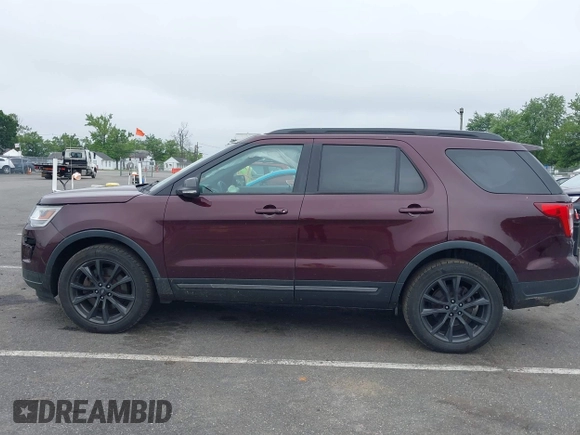 2018 Ford Explorer XLT with VIN 1FM5K8DH5JGC61496, listed as a IAAI auction lot 42514598 with 91,557 mi miles and . Bid and sale history available at DreamBid. Image 14.