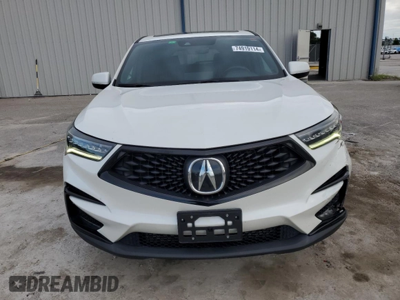 2020 Acura RDX w/A-Spec Pkg with VIN 5J8TC2H60LL036008, listed as a Copart auction lot 74919114 with 43,749 mi miles and Non Repairable. Bid and sale history available at carsss.com. Image 5.