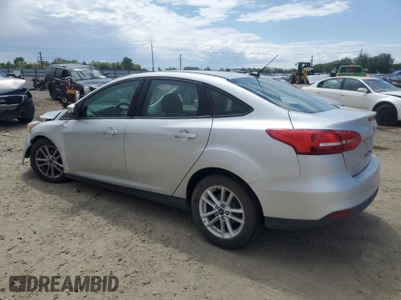 2016 Ford Focus SE with VIN 1FADP3F22GL347920, listed as a Copart auction lot 58447525 with Not provided miles and Salvage title. Bid and sale history available at DreamBid. Image 2.