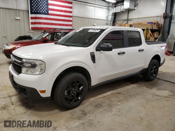 2022 Ford Maverick XL z VIN 3FTTW8F95NRB06841, wystawiony jako Copart lot #57785625 z przebiegiem Nie podano mil oraz Szkoda całkowita • Salvage title. Historia ofert i sprzedaży dostępna na DreamBid. Obrazek 1.