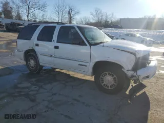 2000 GMC Envoy with VIN 1GKDT13W4Y2348984, listed as a Copart auction lot 89062865 with 159,592 mi miles and Salvage Title. Bid and sale history available at carsss.com. Image 4.