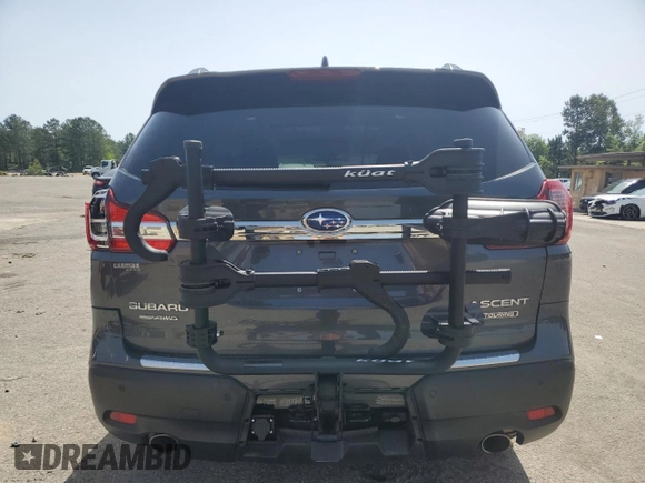 2022 Subaru Ascent Touring with VIN 4S4WMARD0N3409269, listed as a Copart auction lot 56928405 with 39,775 mi miles and Salvage title. Bid and sale history available at DreamBid. Image 6.