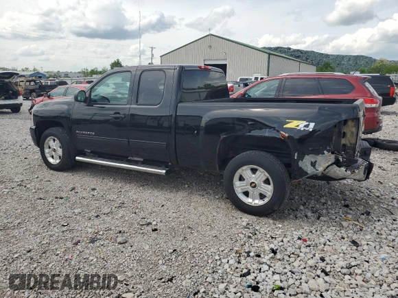 2013 Chevrolet Silverado 1500 LTZ with VIN 1GCRKTE72DZ414083, listed as a Copart auction lot 55218165 with 180,241 mi miles and Salvage Title. Bid and sale history available at DreamBid. Image 2.