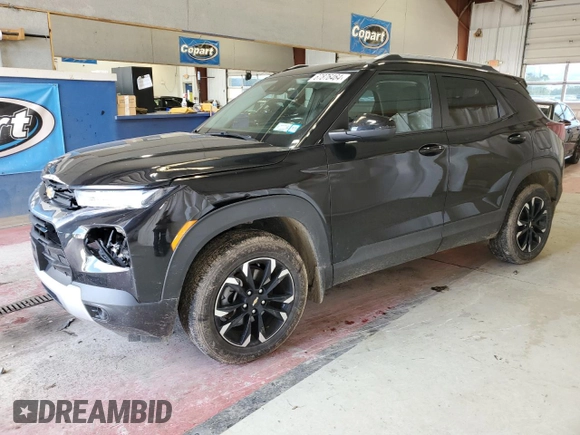 2022 Chevrolet TrailBlazer LT with VIN KL79MRSL1NB037915, listed as a Copart auction lot 67876464 with 27,474 mi miles and Salvage Title. Bid and sale history available at DreamBid. Image 1.
