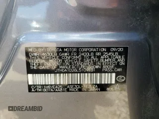 2020 Lexus IS 300 F Sport с VIN JTHGA1D26L5109131, выставлен на аукционе Copart как лот 55892525 с пробегом 77 014 миль миль и Списание • Salvage title. История ставок и продаж доступна на DreamBid. Изображение 12.