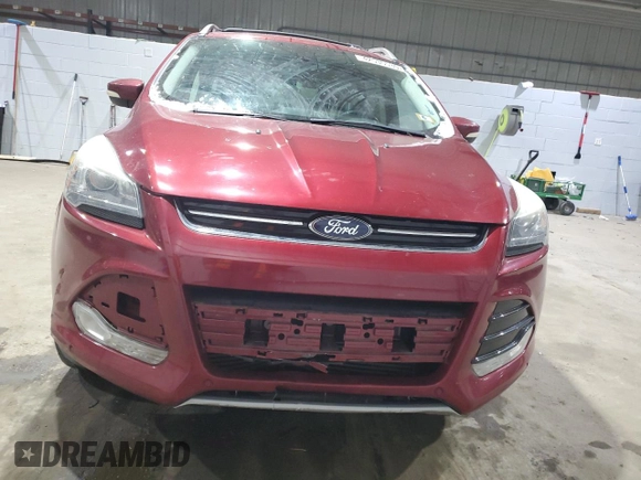2016 Ford Escape Titanium with VIN 1FMCU9J91GUA88204, listed as a Copart auction lot 64556315 with 95,104 mi miles and Non repairable. Bid and sale history available at DreamBid. Image 5.