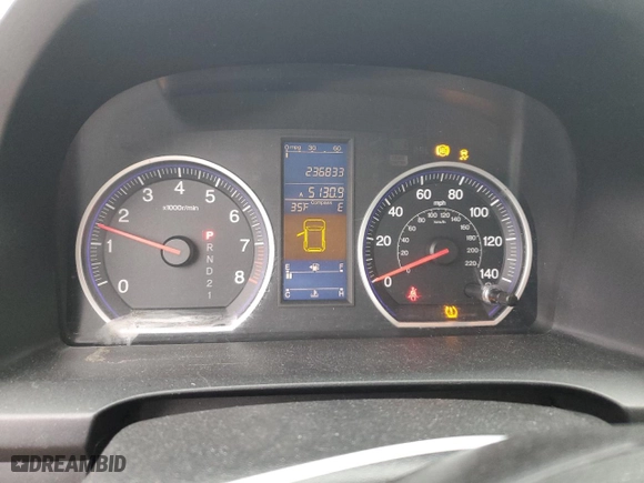 2010 Honda CR-V EX-L with VIN 5J6RE4H73AL088523, listed as a Copart auction lot 44863495 with 236,833 mi miles and Salvage Title. Bid and sale history available at carsss.com. Image 9.