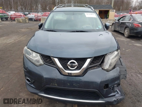 2014 Nissan Rogue S with VIN 5N1AT2MV1EC795008, listed as a IAAI auction lot 41723073 with 93,662 mi miles. Bid and sale history available at carsss.com. Image 6.