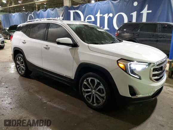 2021 GMC Terrain SLT with VIN 3GKALVEV2ML312279, listed as a Copart auction lot 86214074 with 93,484 mi miles and Clean Title. Bid and sale history available at DreamBid. Image 4.